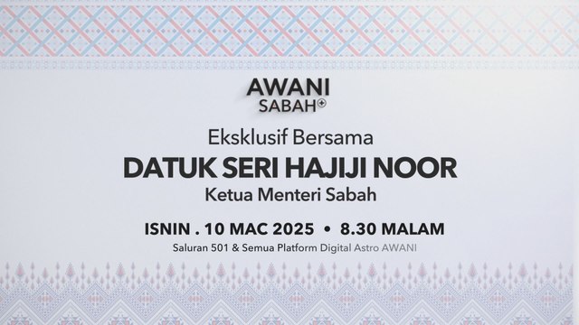 Temubual eksklusif AWANI SABAH+ bersama Datuk Seri Hajiji Noor