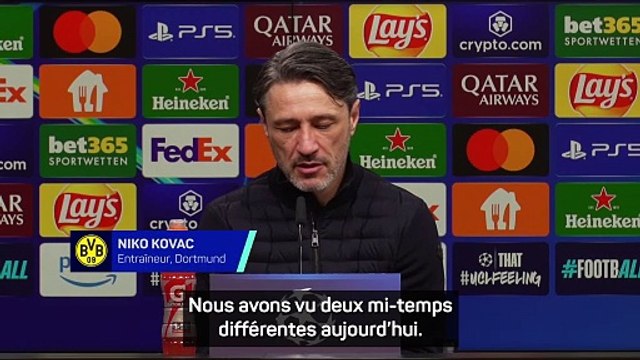 Kovac : En deuxième mi-temps, nous n'avions plus aucun contrôle