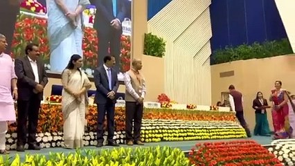 दिल्ली में सम्मानित हुई राजस्थान की एकमात्र सरपंच, बोलीं- मास्टर प्लान बनाकर किया विकास