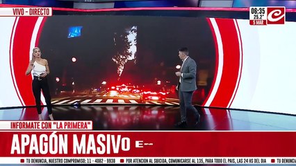 Masivo apagón en el AMBA afecta a unos 300 mil usuarios