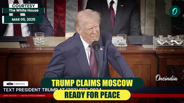 Trump Stuns U.S Congress: Calls for Ukraine-Russia Ceasefire, Clashes with Lawmakers Against Ukraine