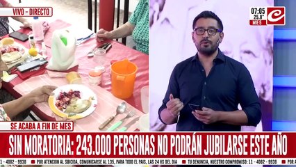 Chau moratoria: unas 243 mil personas no podrán jubilarse este año