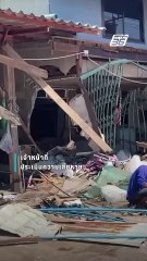 วงจรปิดจับนาทีระทึก! รถ 6 ล้อเบรกแตก พุ่งชนร้านค้าพังยับ | PPTV Online