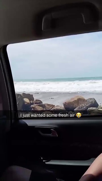 He just wanted to get fresh air