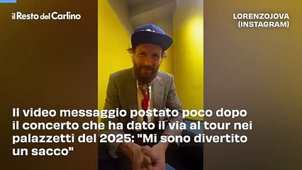 Jovanotti a Pesaro, il video. "Ci siamo divertiti da pazzi"
