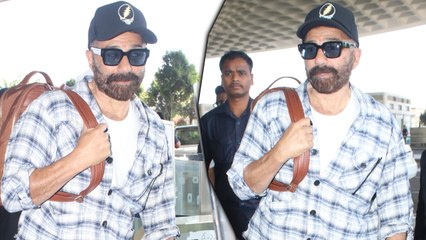 Sunny Deol’s Airport Look Oozes Charisma As He Gets Snapped At Mumbai Departure!