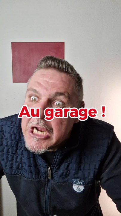 Au garage 😅