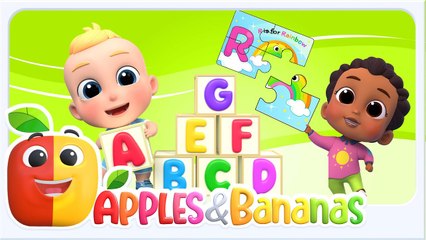 Apples and Bananas Educational Activities and Learning Videos App for Babies