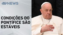 Papa tem noite tranquila no hospital, diz Vaticano