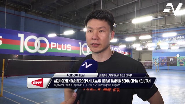 Goh Soon Huat akui gementar berdepan lawan hebat namun sedia cipta kejutan
