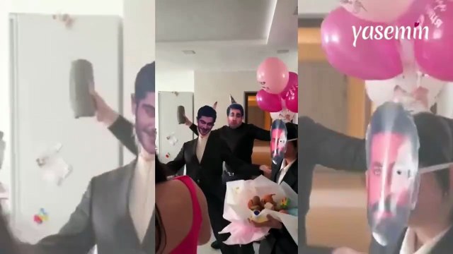 Türk dizisi hayranı Rus kadına yapılan doğum günü sürprizi!