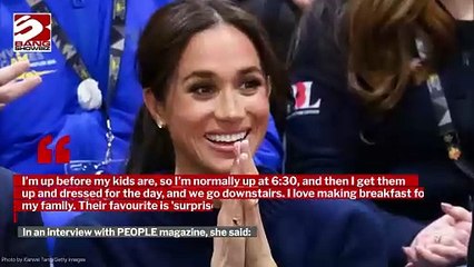 Meghan, Duchess of Sussex makes her children 'surprise pancakes' for breakfast