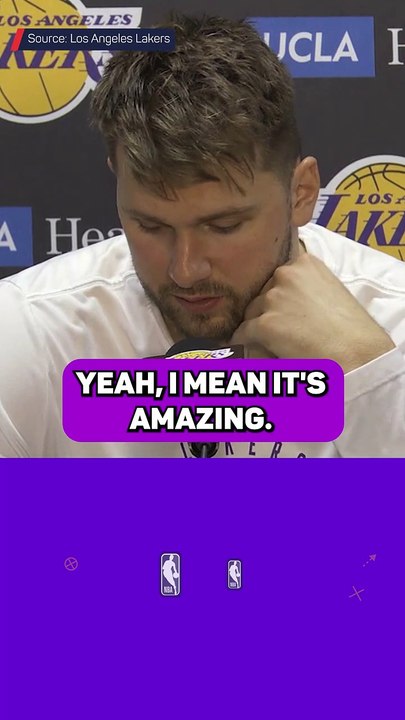 'It's insane!' - Luka on LeBron eclipsing 50,000 points