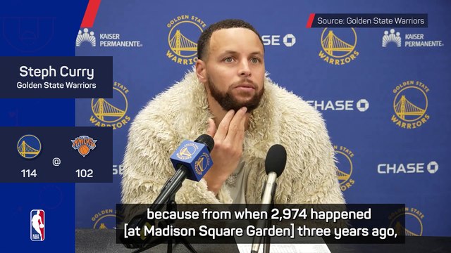 'I'm living a constant dream' - Curry closes in on 4,000 three-pointers