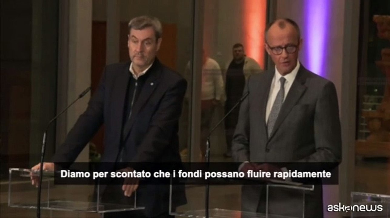 Merz: "Possibili 3 miliardi di aiuti a Ucraina, ne parlo con Scholz"