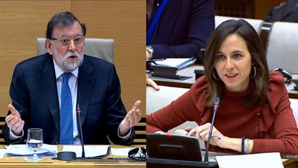 Tenso encontronazo entre Rajoy y Belarra en el Congreso por la Operación Cataluña y el "M.Rajoy"