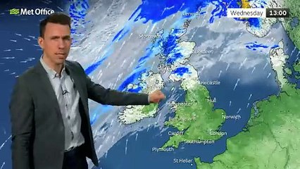 Met Office Wednesday Afternoon Weather Forecast 05/03/2025