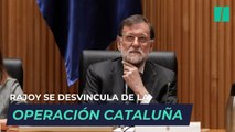 Mariano Rajoy en la comisión de investigación por la 