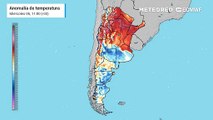 Alerta por tormentas en el área Pampeana y temperaturas extremas en el AMBA y el centro y norte de Argentina