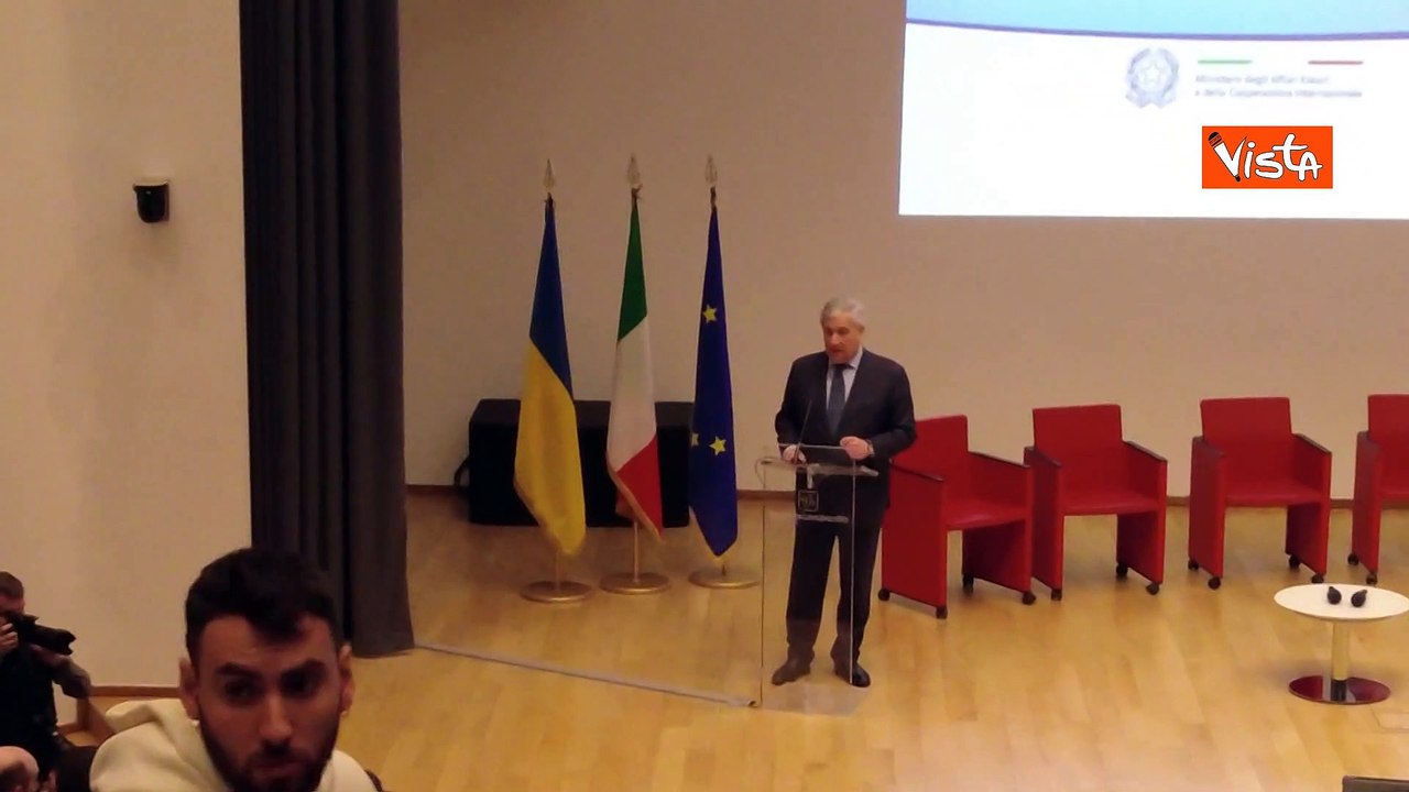 Guerra russo-ucraina, Tajani: Ai negoziati dovranno partecipare Ucraina ed Europa