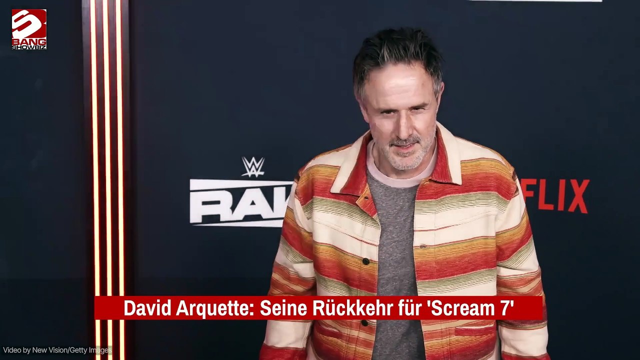 David Arquette: Seine Rückkehr für 'Scream 7'
