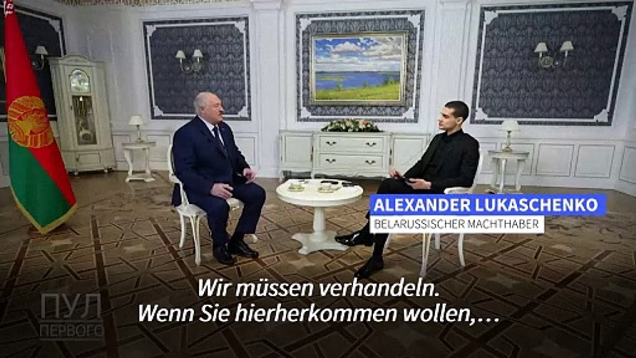 Lukaschenko schlägt Ukraine-Friedensverhandlungen in Minsk vor