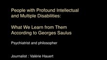 L'école du polyhandicap par Georges Saulus - English subtitles