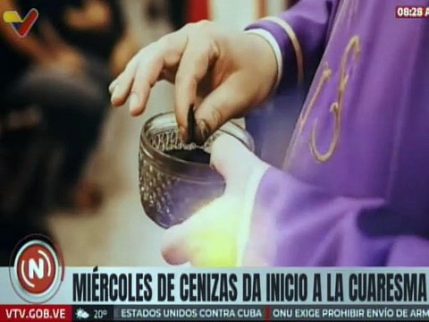 Fieles creyentes dan inicio a la cuaresma con la llegada del miércoles de cenizas