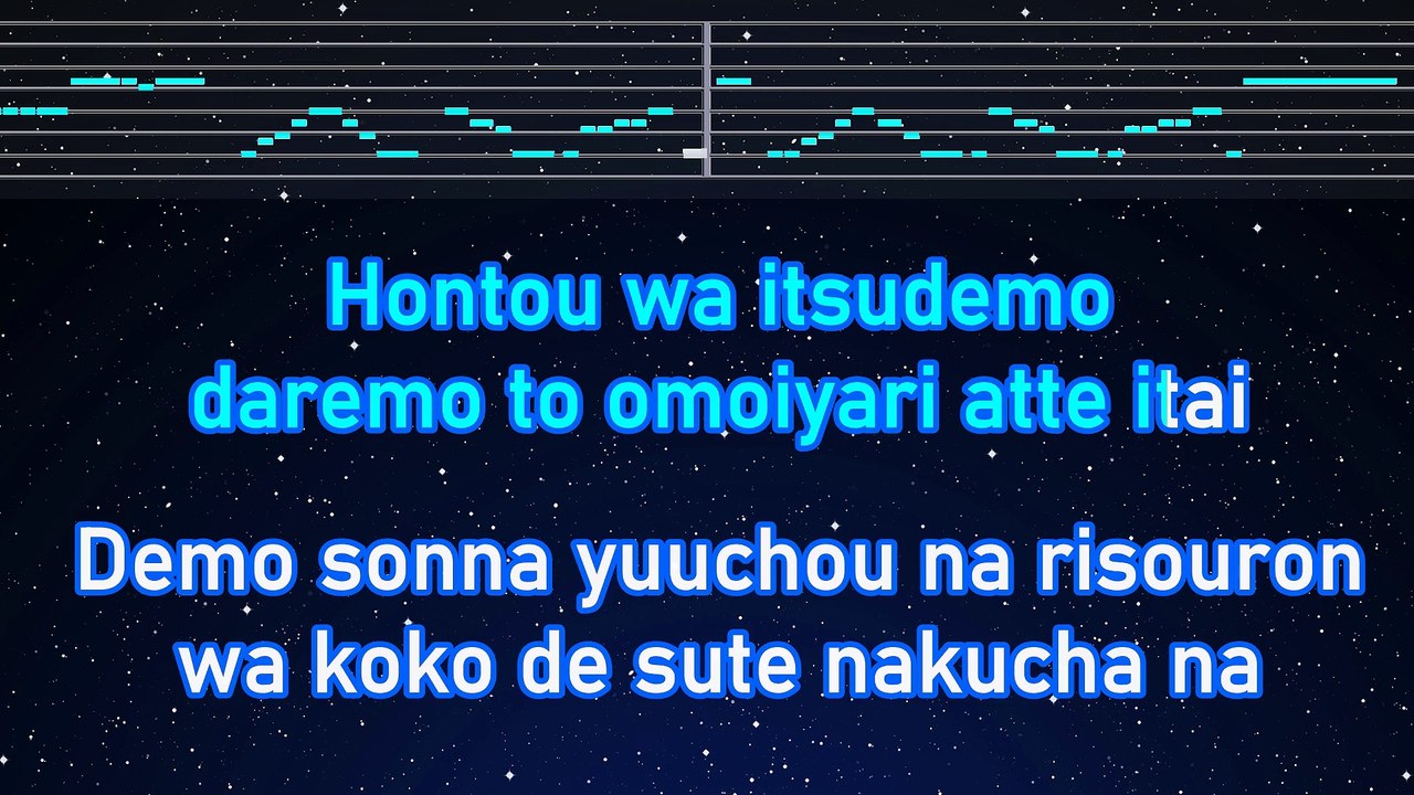 Karaoke♬ Yesterday - Official HIGE DANdism 【No Guide Melody】 Instrumental, Lyric Romanized