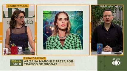 Aritana Maroni é presa por tráfico de drogas em Salvador | Melhor da Tarde