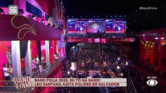 Leo Santana canta Zona de Perigo no Carnaval de Salvador 2025 | Band Folia 2025
