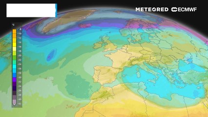Temperature a 500 hPa