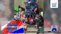 Bretman Rock, nag-celebrate ng Pasko kasama ang kaniyang boyfriend at fur babies | Unang Balita