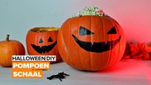 Halloween DIY: Pompoenschalen