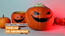 DIY de Halloween: Tigelas de abóbora