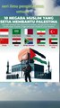 10 Negara Muslim yang Setia Membantu Palestina#Palestina#Negara Muslim