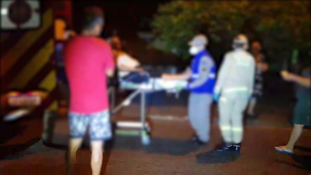 Idosa de 67 anos sofre queda no Santa Felicidade e é socorrida pelo Siate