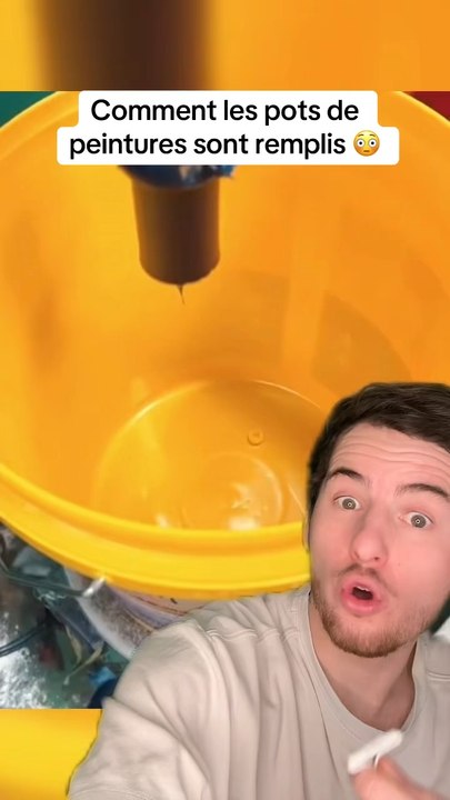 Comment les pots de peintures sont remplis