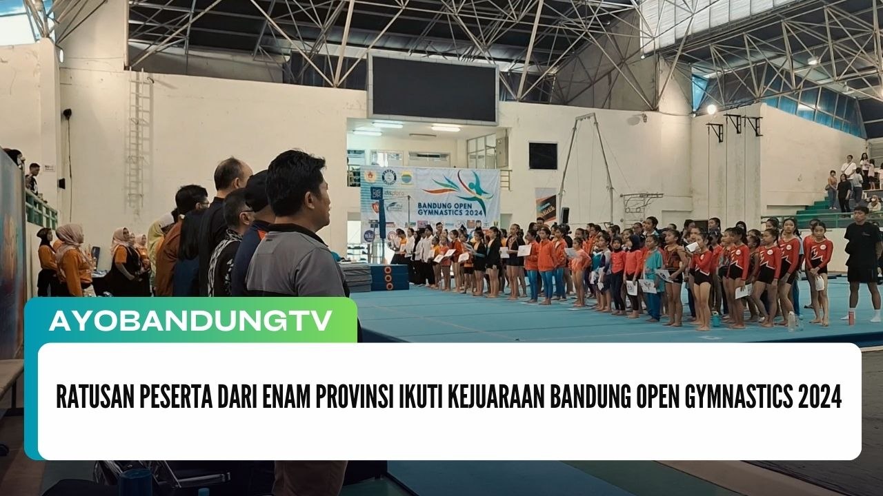 Ratusan Peserta dari Enam Provinsi Ikuti Kejuaraan Bandung Open Gymnastics 2024