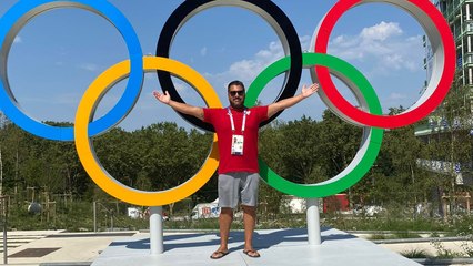 Germán García, de Puerto Serrano a unas olimpiadas: "Puede que yo sea el único piragüista de mi pueblo"