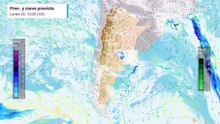 El Servicio Meteorológico Nacional alerta por tormentas fuertes a severas en la previa a la Nochebuena