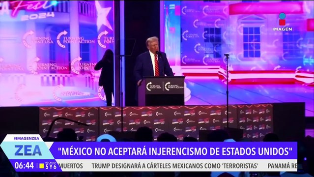 México no aceptará injerencismo de Estados Unidos : Claudia Sheinbaum
