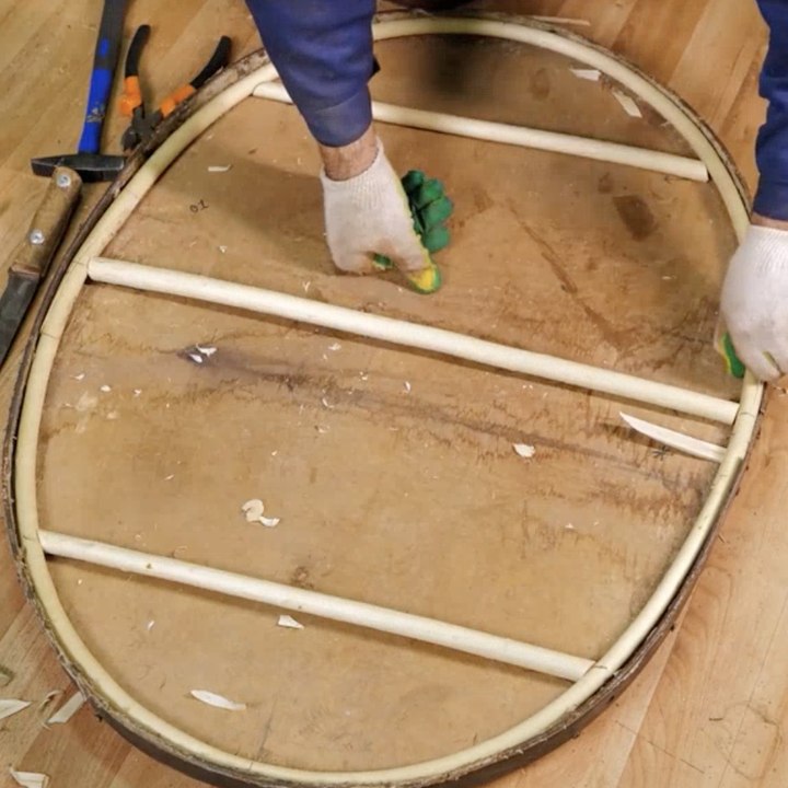 Exploring the traditional craft of willow branch baby cribs!