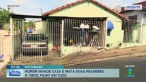 Homem invade casa e mata duas mulheres a tiros