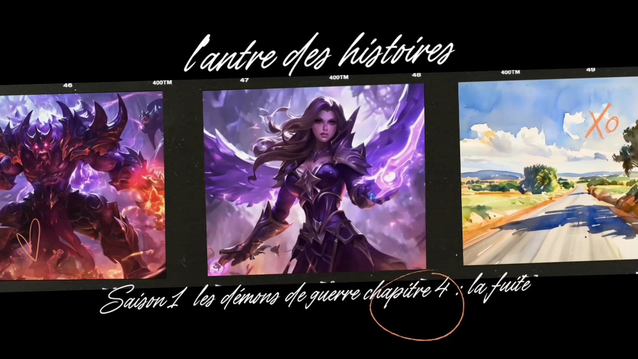 L’antre des histoires saison 1 : les démons de guerre chapitre 4 : la fuite