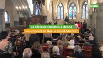 La Chorale Emotion a donné son concert de Noël à Grand-Marchin