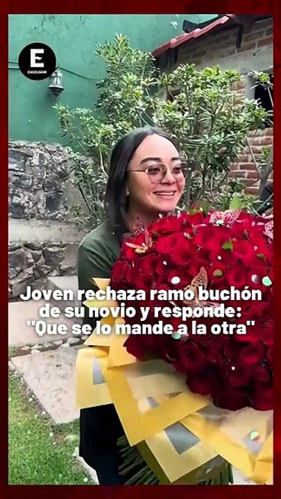 “Que se lo mande a la otra”; Así fue como una joven rechazó las flores que le envió ‘El Patrón’