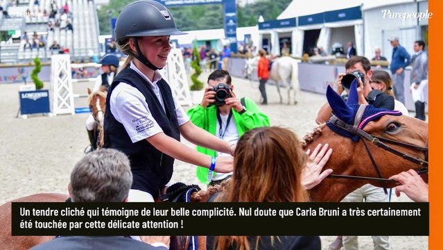 Carla Bruni-Sarkozy : Sa fille Giulia dévoile un rare moment de complicité pour un événement très particulier