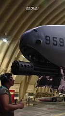 Installation of 7-barrel Gatling Gun into A-10