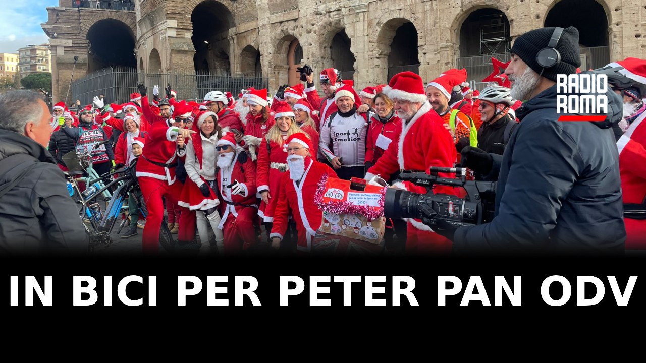 La pedalata solidale per sostenere Peter Pan ODV